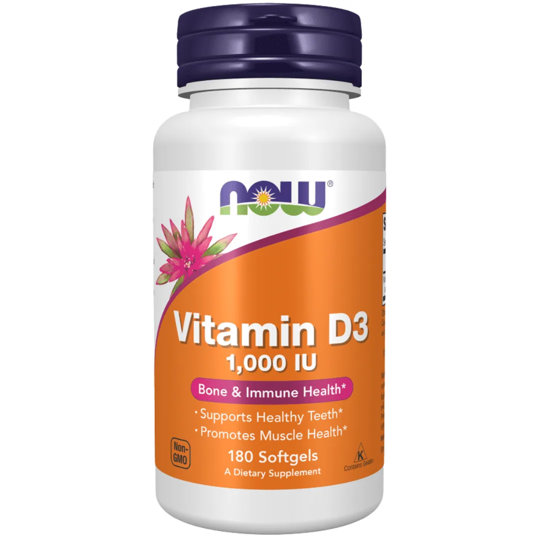VITAMIN D3 1000IU CAPS 180s