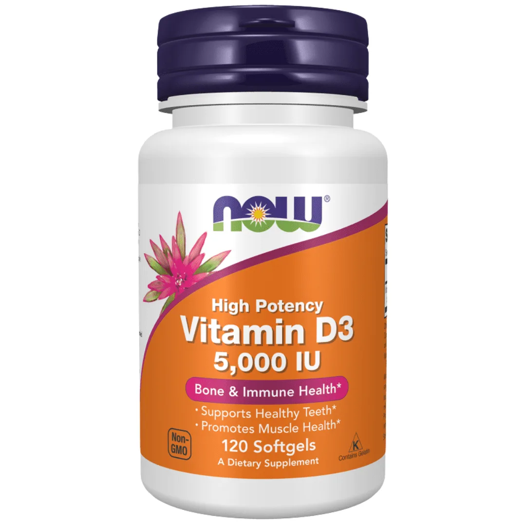 VITAMIN D3 5000IU CAPS 120S